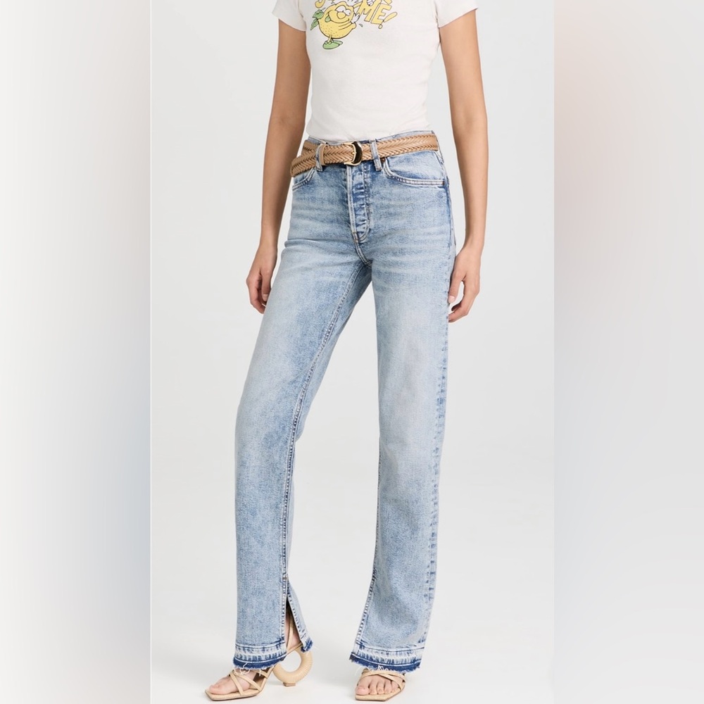 RE/DONE
70S High Rise Comfort Stretch Skinny Boot Jeans new color skid